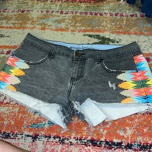 Element denim shorts